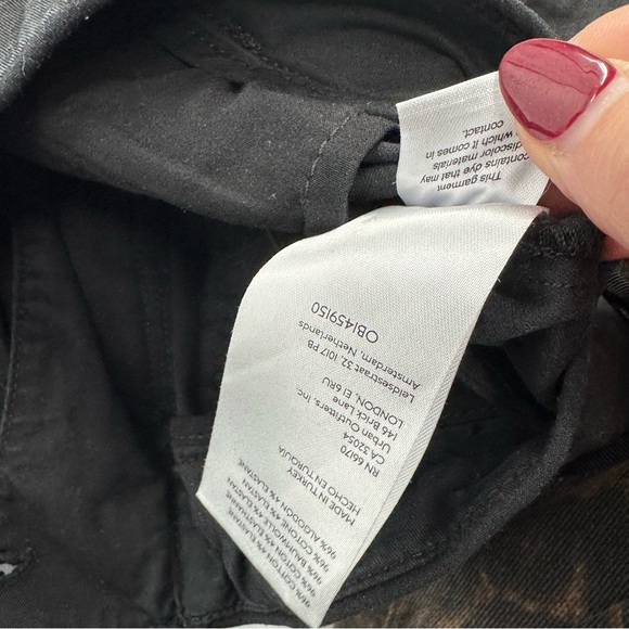 Maeve by Anthropologie Wide leg Black Pants - Picture 5 of 10